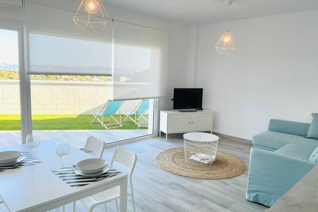 Precioso Apartamento Con Vistas Parciales, Garaje Y Piscina Tarifa Luaran gambar